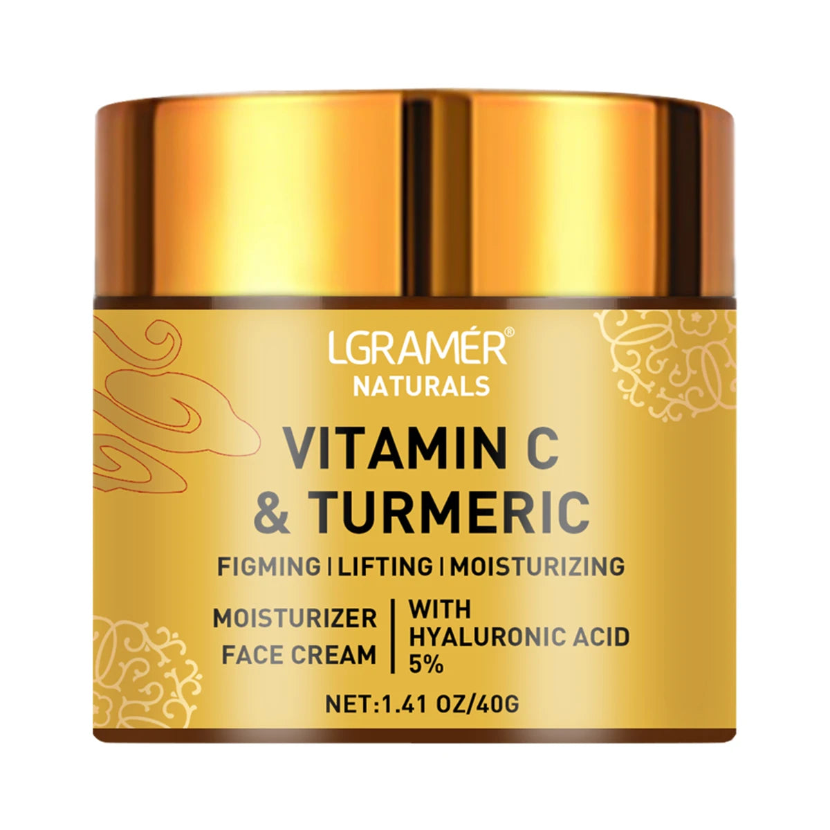 Kurkuma & Vitamin C Gesichtscreme – Erhellt, hydratisiert und revitalisiert Ihre Haut