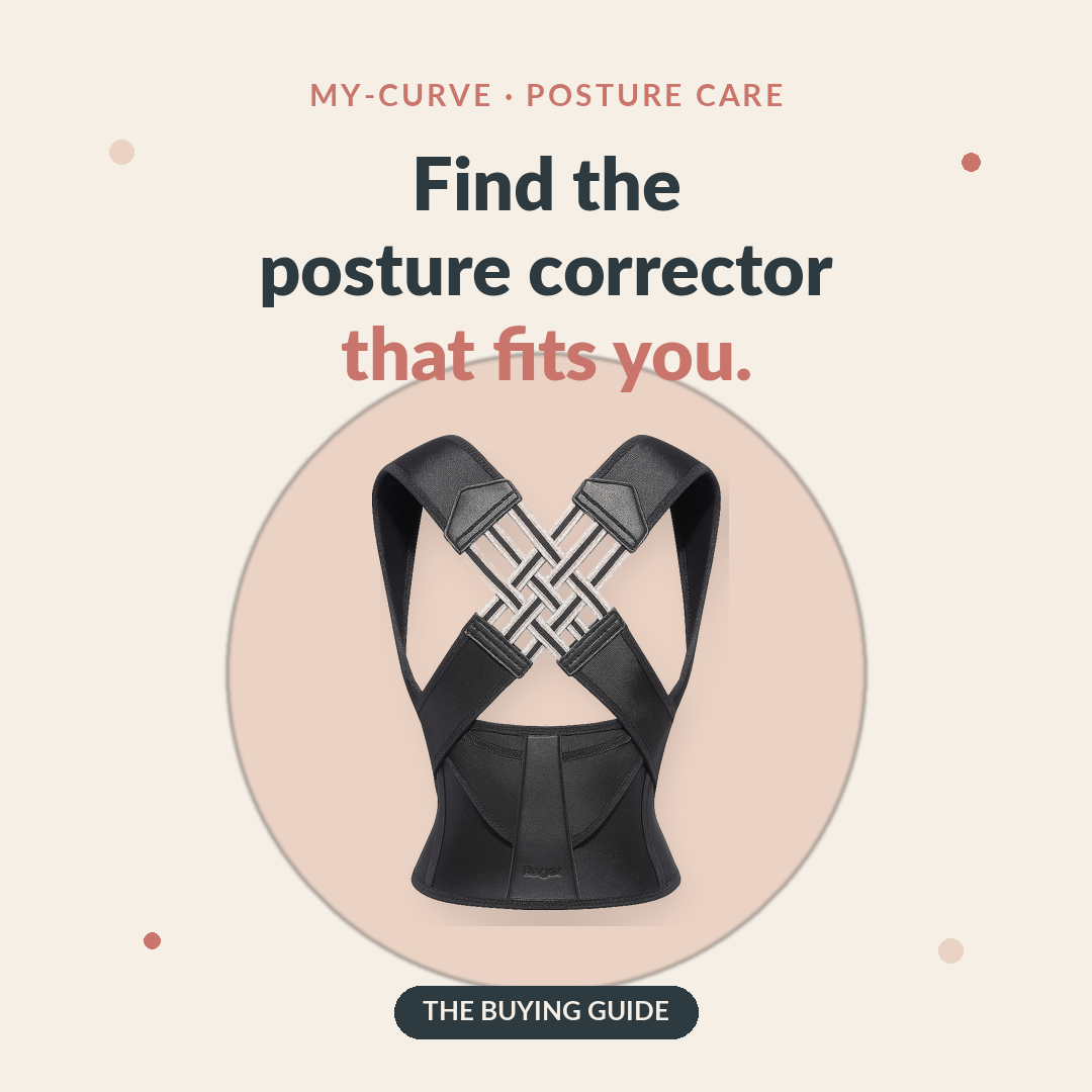 my-curve Posture Corrector — find the posture corrector that fits you: the buying guide
