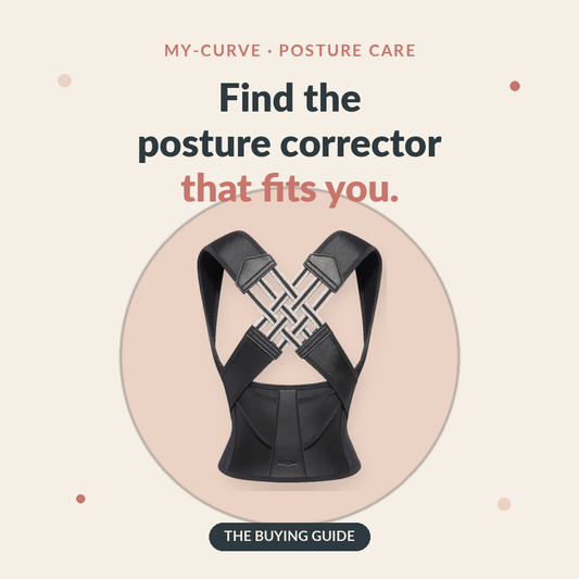 my-curve Posture Corrector — find the posture corrector that fits you: the buying guide