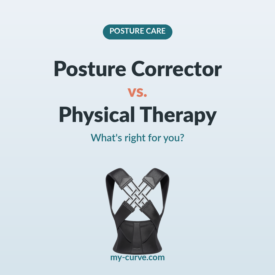 Posture corrector vs. physical therapy — which is right for you