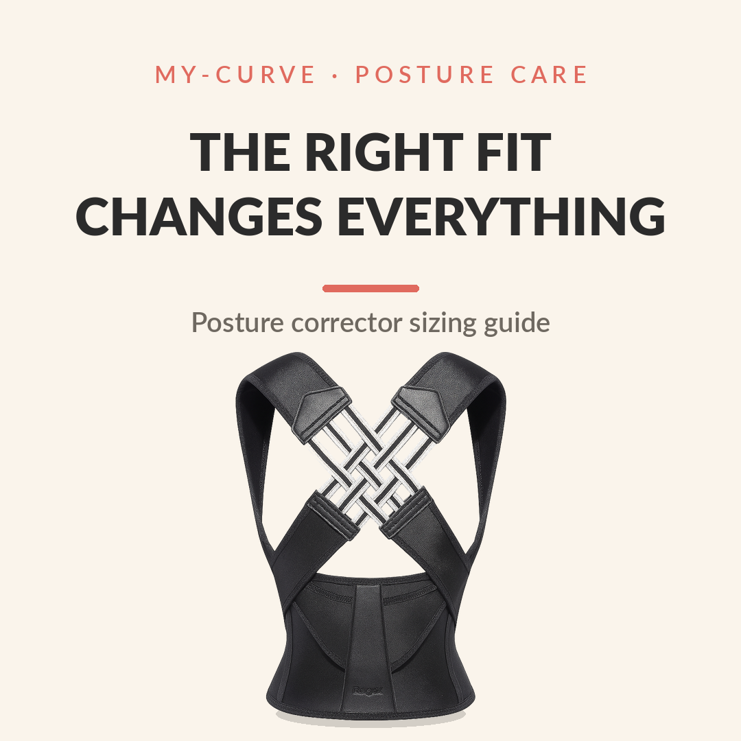 The right fit changes everything — posture corrector sizing guide