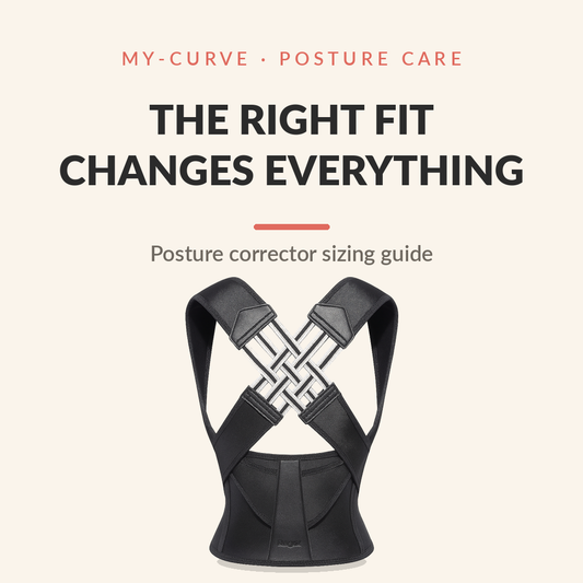 The right fit changes everything — posture corrector sizing guide