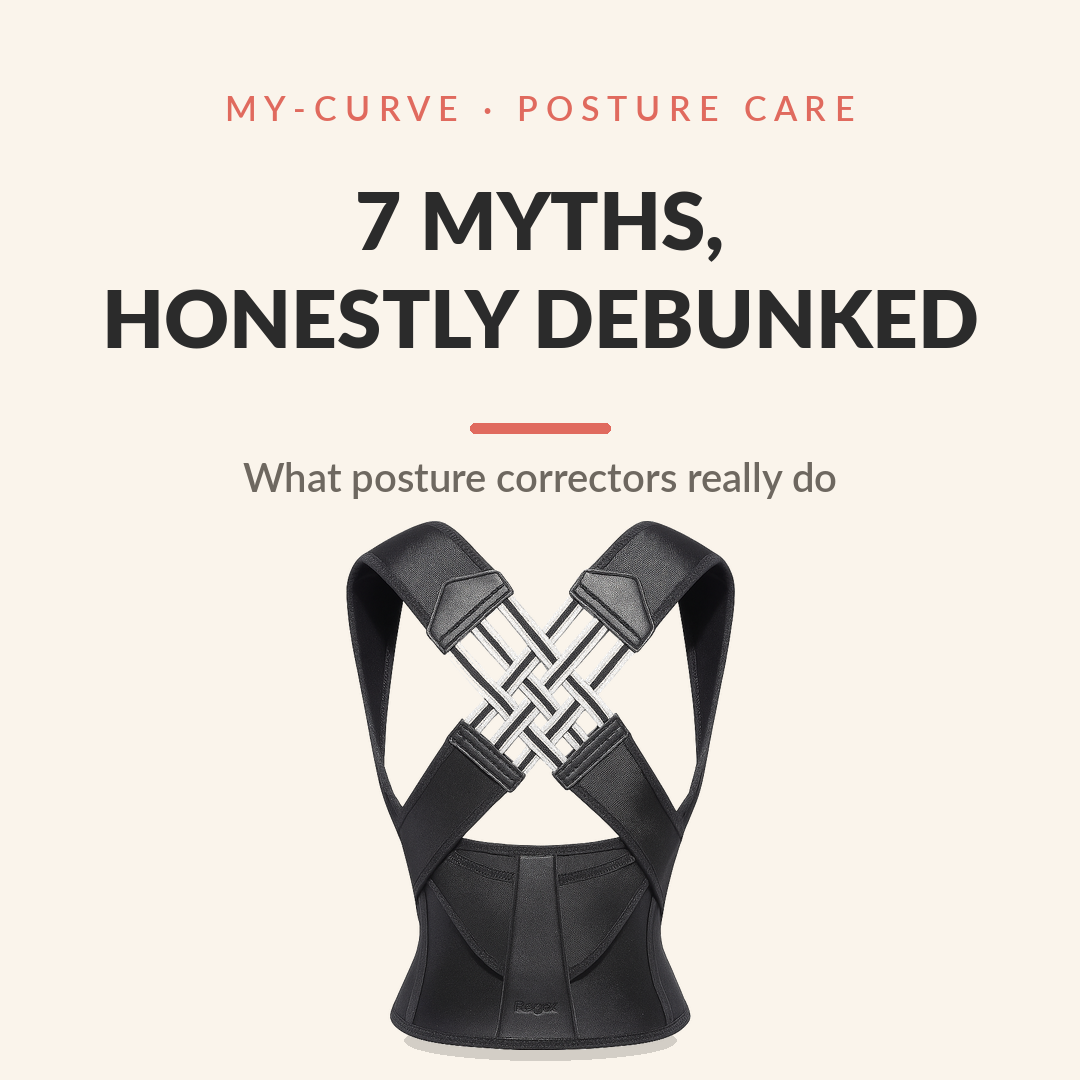 7 posture corrector myths, honestly debunked