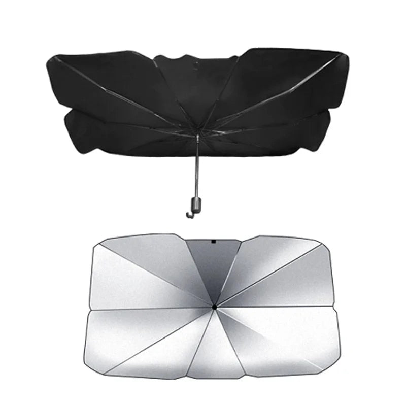 Car Sunshade Umbrella – Foldable Windshield Sun Protection for Heat & UV