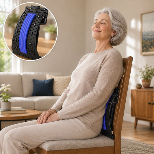 Back Stretcher - Gentle Lumbar Relief for Your Aching Lower Back