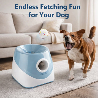 The automatic ball launcher that teaches your dog to play fetch - all by themselves.