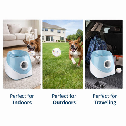 The automatic ball launcher that teaches your dog to play fetch - all by themselves.