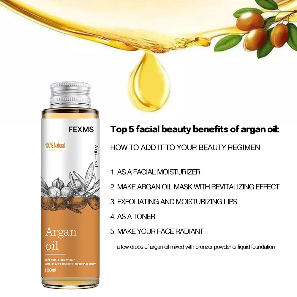 Bio-Arganöl – 100 % rein, kaltgepresst und nativ für Haare, Haut und Nägel