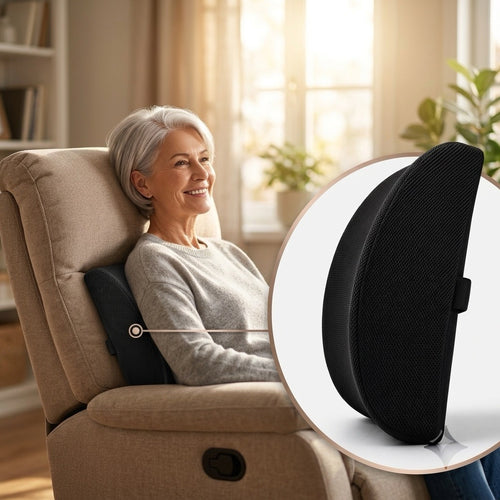 Lumbar Pillow - Sit, Stand & Sleep Without the Back Pain