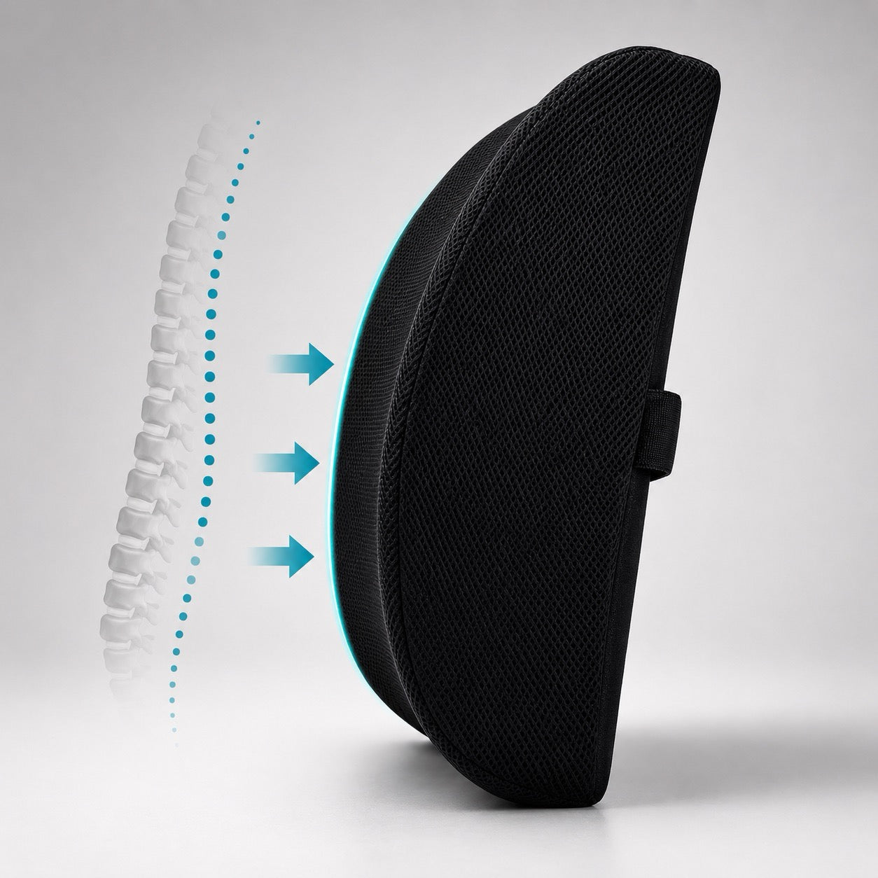 Lumbar Pillow - Sit, Stand & Sleep Without the Back Pain