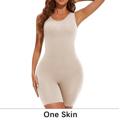 Seamless Bodysuit Shapewear Tummy Control