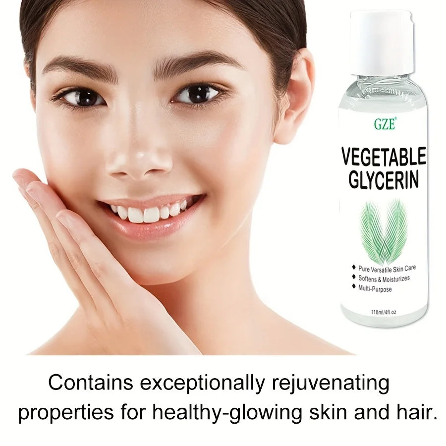 GZE Pflanzliches Glycerin – 100 % reine und natürliche Feuchtigkeitscreme für die Haut