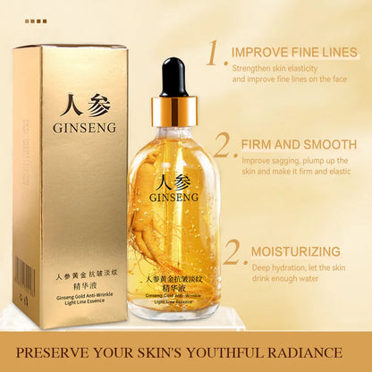 100 ml 24-Karat-Gold-Gesichtsserum – Anti-Aging, Feuchtigkeitsspendend und Hautstraffend