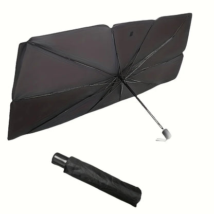 Car Sunshade Umbrella – Foldable Windshield Sun Protection for Heat & UV