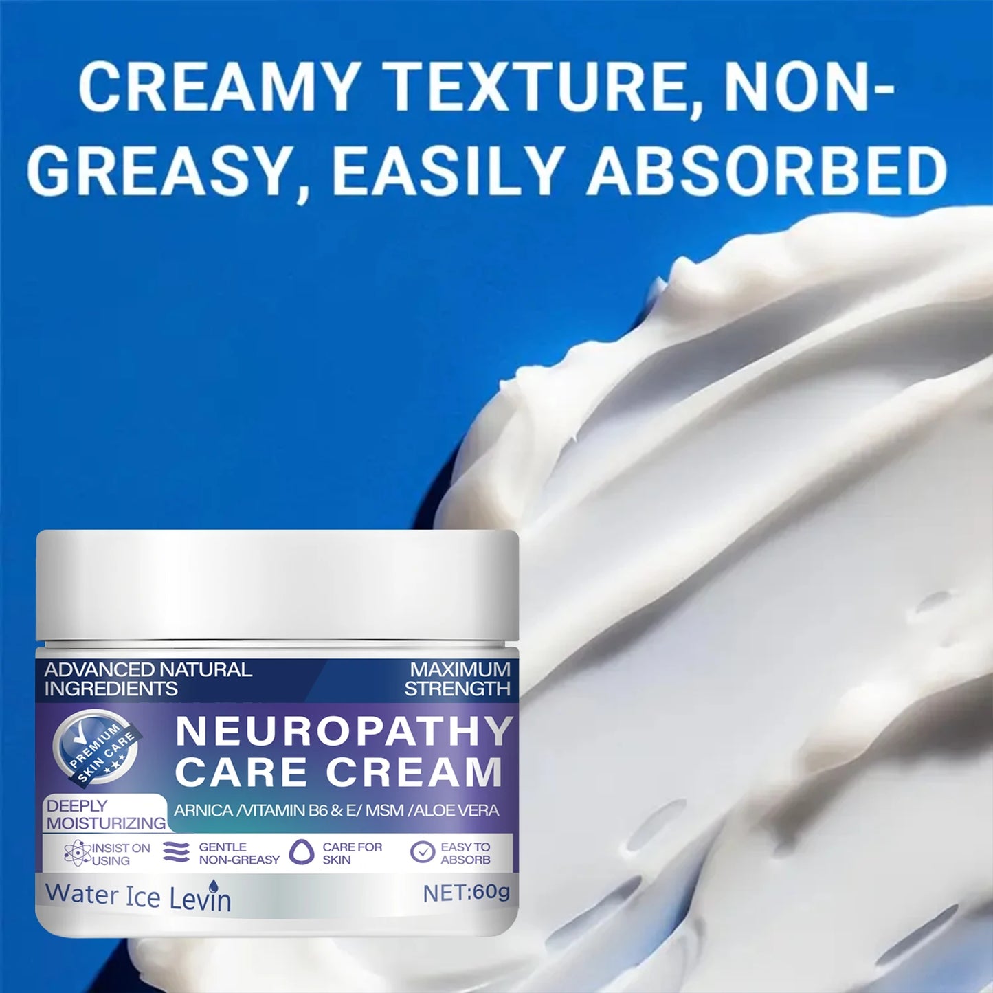 Soothing Relief Cream — Warming Comfort for Tired Hands, Feet & Aching Joints