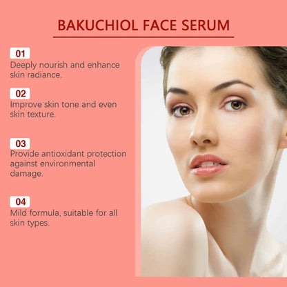 Bakuchiol Gesichtsserum – Straffende, aufhellende und feuchtigkeitsspendende Retinol-Alternative
