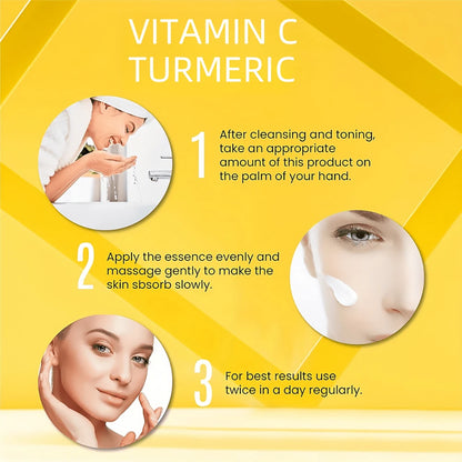 Kurkuma &amp; Vitamin C Gesichtscreme – Erhellt, hydratisiert und revitalisiert Ihre Haut