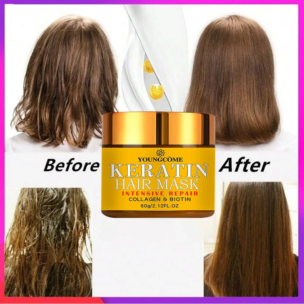 Biotin &amp; Collagen Haarreparaturmaske