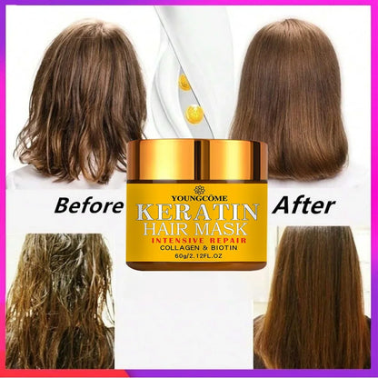 Biotin &amp; Collagen Haarreparaturmaske