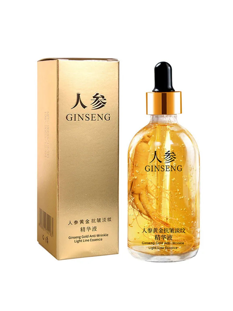 100 ml 24-Karat-Gold-Gesichtsserum – Anti-Aging, Feuchtigkeitsspendend und Hautstraffend