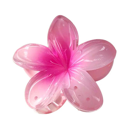 Haarspangen mit Acrylblumen (8 cm)