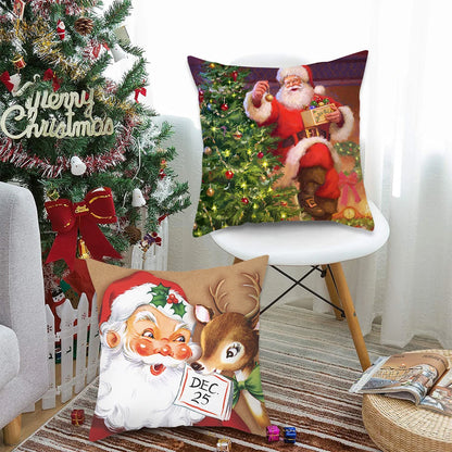 Stilvolle Weihnachtskissenbezüge | Festliche Kissen für die Weihnachtsdekoration