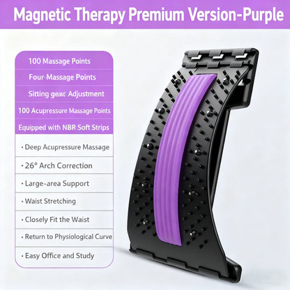 Back Stretcher - Gentle Lumbar Relief for Your Aching Lower Back