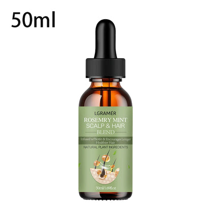Organic Rosemary Mint Hair Oil – Natural Hair Growth & Scalp Treatment