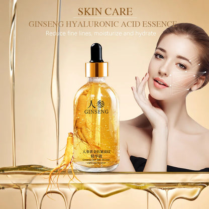 100 ml 24-Karat-Gold-Gesichtsserum – Anti-Aging, Feuchtigkeitsspendend und Hautstraffend