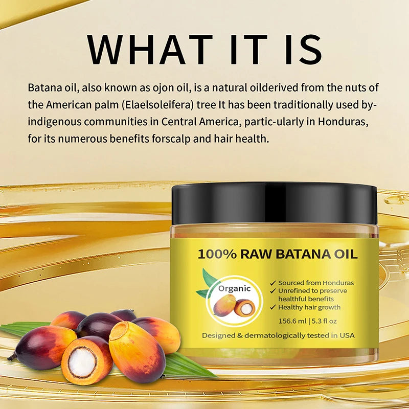 Organic Batana Oil – Hair Repair & Smoothing Conditioner for Stronger, Healthier Hair