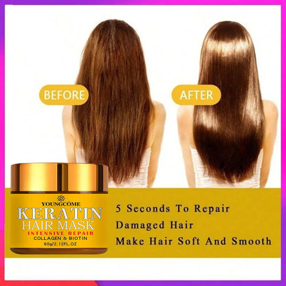 Biotin &amp; Collagen Haarreparaturmaske