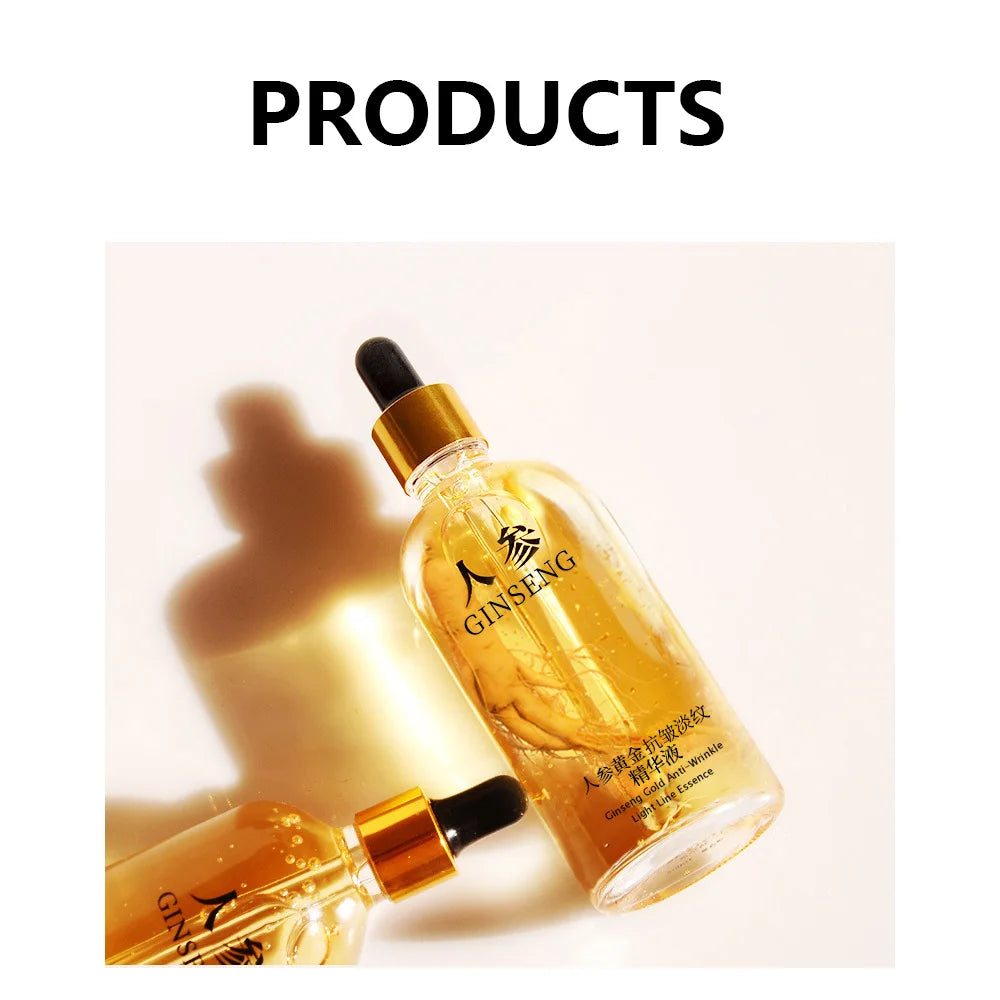 100 ml 24-Karat-Gold-Gesichtsserum – Anti-Aging, Feuchtigkeitsspendend und Hautstraffend