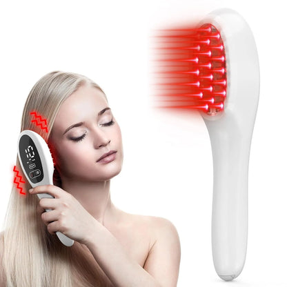 Elektrischer Laser-Haarwuchskamm, Anti-Haarausfall-Therapiekamm