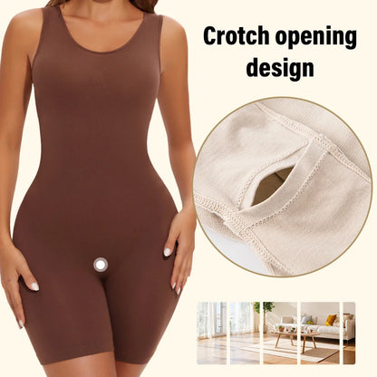 Seamless Bodysuit Shapewear Tummy Control