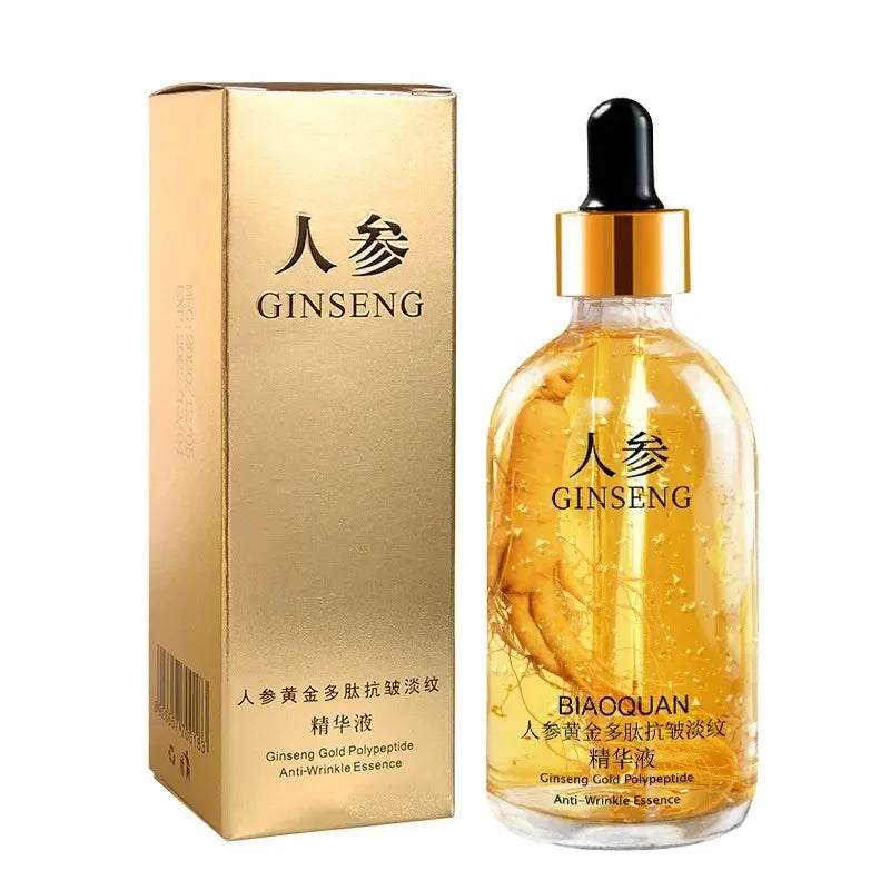 100 ml 24-Karat-Gold-Gesichtsserum – Anti-Aging, Feuchtigkeitsspendend und Hautstraffend