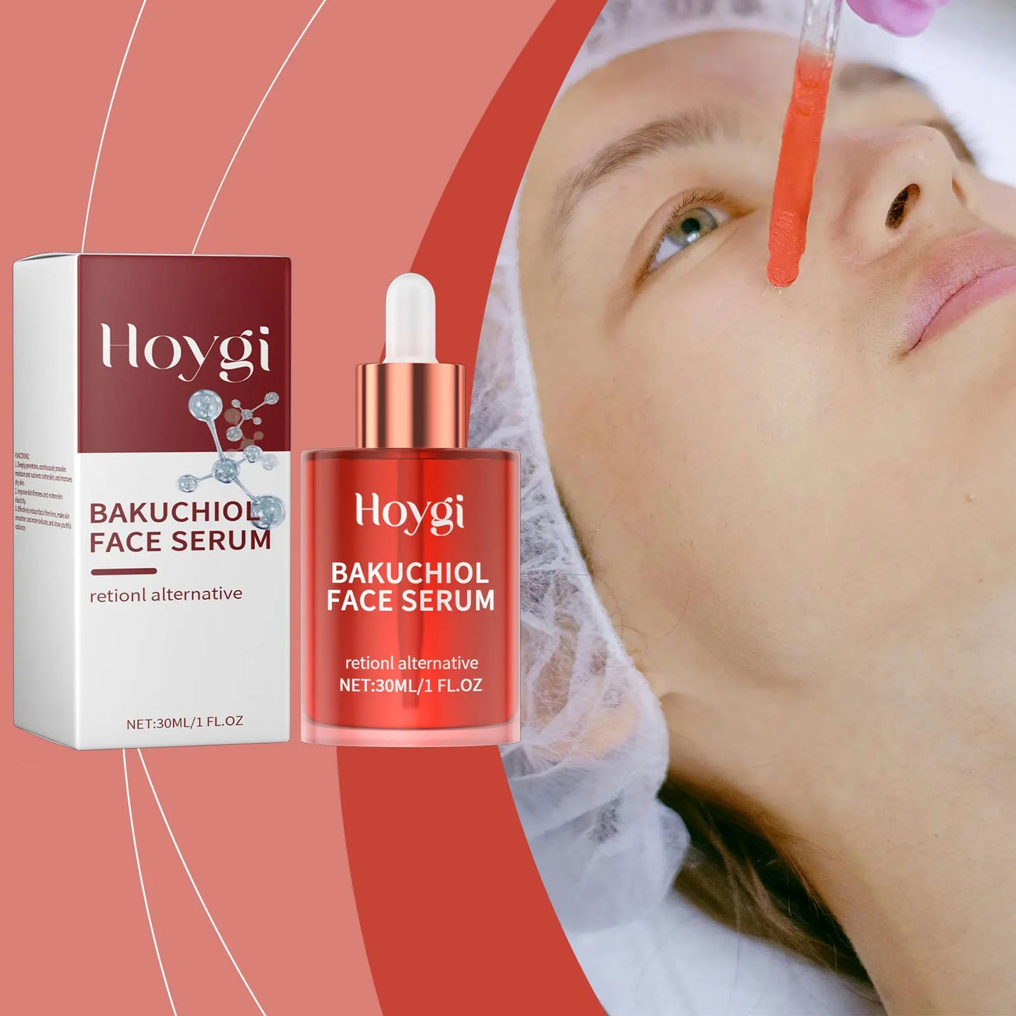 Bakuchiol Gesichtsserum – Straffende, aufhellende und feuchtigkeitsspendende Retinol-Alternative