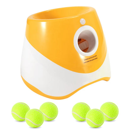 The automatic ball launcher that teaches your dog to play fetch - all by themselves.