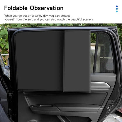 Magnetischer Auto-Sonnenschutz – Einfach zu installierender UV-Schutz für Autofenster