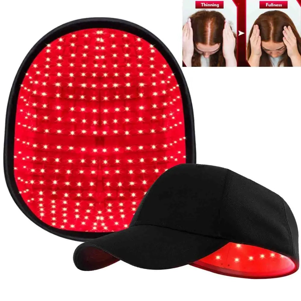 Laser Red Light Therapy Hair Growth Cap – At-Home Hair Regrowth Treatment