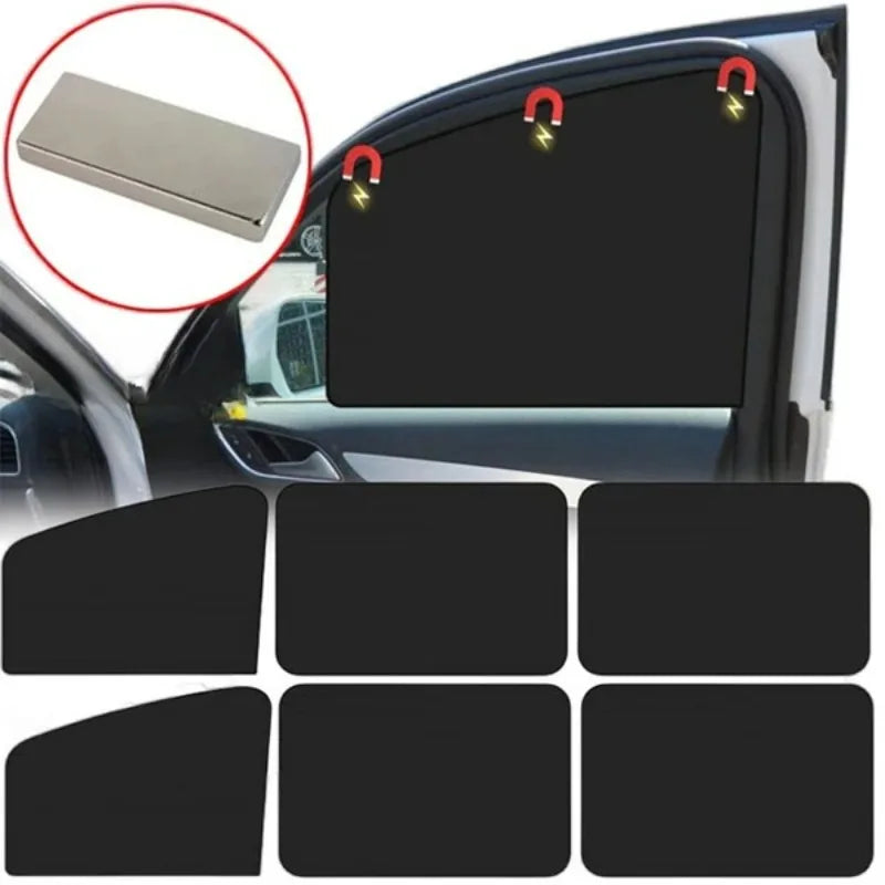 Magnetischer Auto-Sonnenschutz – Einfach zu installierender UV-Schutz für Autofenster