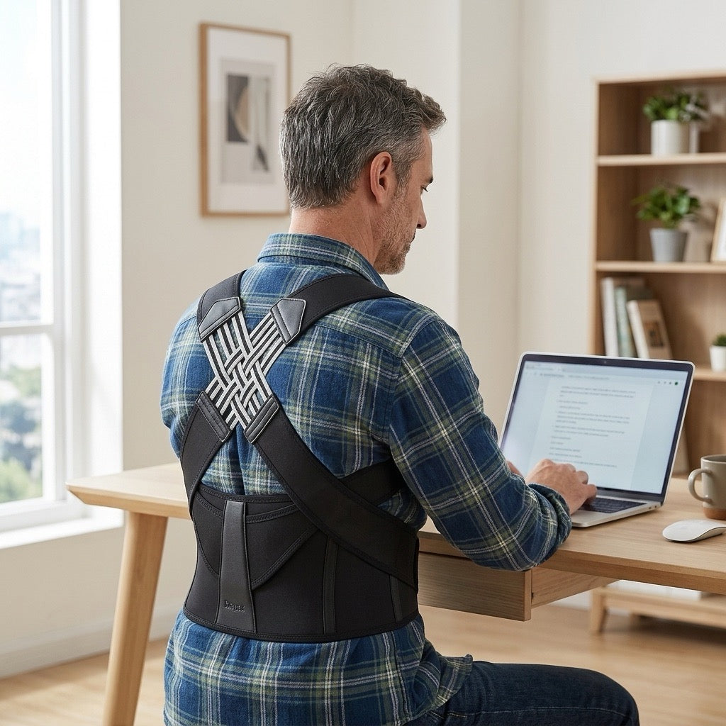 Posture Corrector Brace - Stand Tall and Pain-Free Again - In Just 30 Days